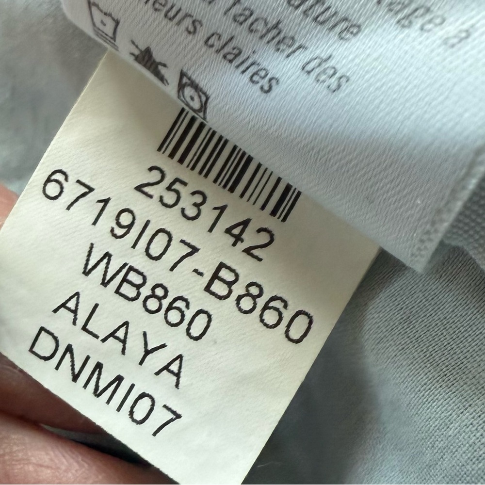 PAIGE Zoey Tie Waist Wide Leg Jeans Alaya Denim Boho Casual Women’s Size 32 - Picture 15 of 16